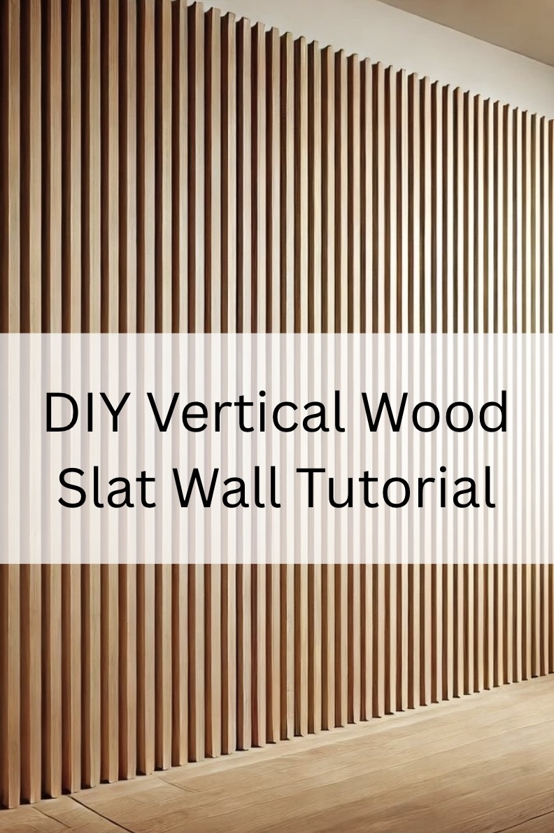 DIY Vertical Wood Wall Paneling to Instantly Elevate Your Space